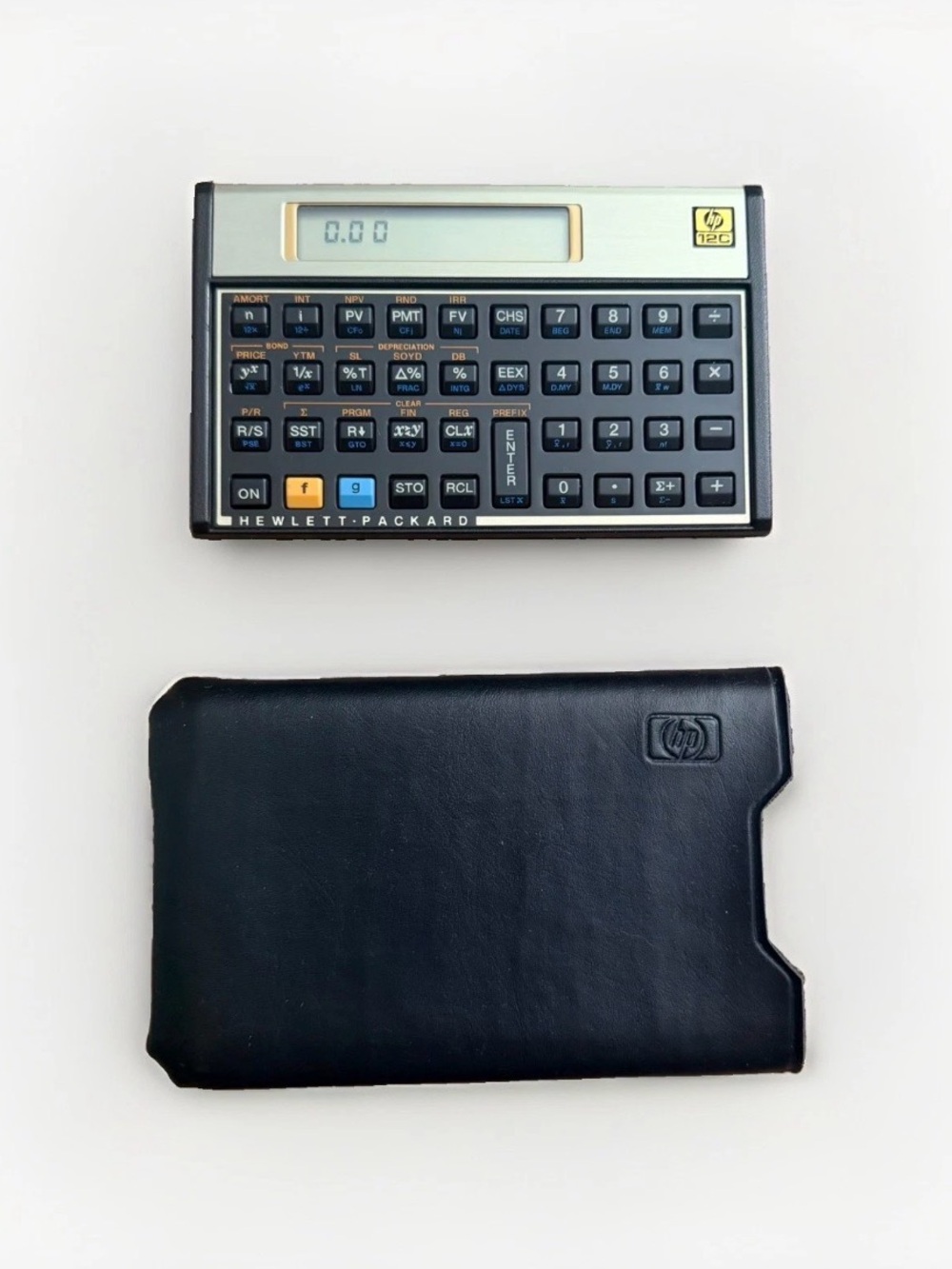 Vintage Hewlett Packard HP 12C Financial Calculator